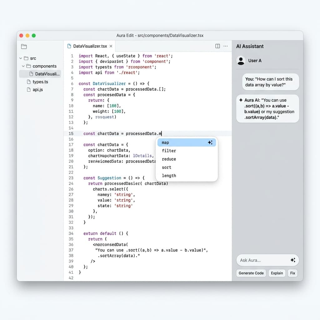 BrainSync IDE Mockup